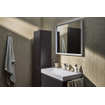 Hansgrohe Xelu hoge kast 165x40x35cm scharnier L diamond matt grey-chroom SW995253