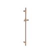 FugaFlow Eccelente Robinet de baignoire avec accessoires - avec ensemble barre de glissement - douchette à main - flexible de douche lisse - cuivre brossé PVD SW1468266