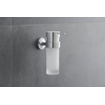 Duravit Starck T Distributeur de savon - 17.6x6cm - verre mat - chrome SW297107