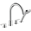 Hansgrohe Vernis Blend Ensemble de finition robinet de baignoire 211mm 4 trous chrome SW651563