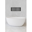 Hotbath &MORE Inbouwbox of inbouwnis - 30x80x10 - frameless - Geborsteld gunmetal PVD SW1246595