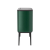 Brabantia Bo Touch Bin Poubelle - 36 litres - seau intérieur en plastique - pine green SW1117505