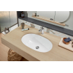 Villeroy & Boch O.novo onderbouwwastafel - 60x35cm - met overloop zonder kraangatbank ceramic+ wit 0124155