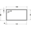Duravit Starck Douchebak SW472380