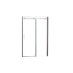 Wiesbaden Slide Porte coulissante de niche 1200 x 2000 x 8 mm verre clair nano/chrome SW21204