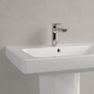 Villeroy & Boch Subway 2.0 lavabo - 65x47cm - 1 trou de robinet avec trop-plein ceramic+ blanc 1024071