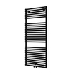 Plieger Florian Nxt M designradiator enkel horizontaal met middenaansluiting 1216x500mm 646W mat zwart SW224504