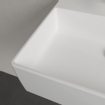 Villeroy & Boch memento 2.0 Lavabo face inférieure meulée 50x14x9cm 1 trou de robinet Ceramic+ Blanc Alpin SW358414