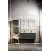 MONDIAZ Hay Meuble sous-lavabo - 120 cm - 4 tiroirs - Smoke SW488017