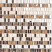 Dune Materia Mosaics Mozaiektegel 30x30.5cm 5mm mat/glans Bruin SW798696