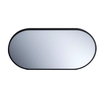 Go by Van Marcke Gio miroir 40x80cm ovale horizontal ou vertical noir mat SW499017