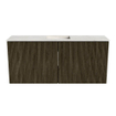 Mondiaz JOYA-DLUX 90cm meuble de salle de bains - couleur Shadow - Vasque FAYE position Milieu Sans trou de robinet couleur Ostra. SW1422986
