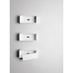 Clou New Flush fontein 38x18cm zonder kranenbank met afvoerplaat aluite Wit mat SW106247