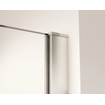 Fortifura Galeria Douche à l'italienne - 50x200cm - verre clair - Inox brossé SW876725