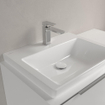 Villeroy & Boch Subway 3.0 Lavabo - 600 x 470 x 165 mm - Blanc Alpin CeramicPlus - sans trop-plein - meulé SW701124