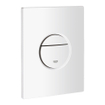 GROHE Nova cosmopolitan Plaque de déclenchement WC verticale/horizontale blanc 0434353