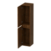 BRAUER Joy Wavy Armoire haute - 160x35x35cm - 1 porte - ouverture à gauche ou à droite - sans poignée - Forest Cacao SW1201288