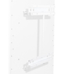 Eurom Mon Soleil Chauffage électrique 103.7x63.8cm - IP24 - 600watt - wifi - sol/mural - horizontal/vertical - métal blanc mat- SW999852