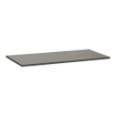 BRAUER Vulcanic topblad - 100x46x2cm - zonder kraangat - natuursteen - basalt antraciet SW16903