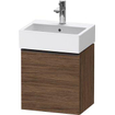 Duravit D-neo Meuble sous vasque 43.4x32.2x44cm 1 porte Noyer foncé mat SW640686