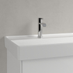 Villeroy & Boch Collaro lavabo à poser sur meuble - 120x47cm - sans trop-plein 2 trous de robinet blanc SW358383