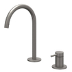 IVY Bond Wastafelmengkraan - 2-gats - bladmontage - uitloop - coldstart - Geborsteld metal black PVD SW1030743