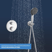 GROHE QuickFix Precision Thermostat Perfect inbouw douchesysteem met Vitalio Start 250 hoofddouche chroom SW1120185