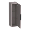 BRAUER Elevate armoire de salle de bains - 120x35x35cm - hors poignée à poser - 1 porte - ouvrant à gauche ou à droite - taupe mat SW1199961