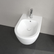 Villeroy & Boch Avento bidet suspendu mural 1 trou de robinet avec trop-plein avec fixation dissimulée CeramicPlus blanc SW106449
