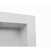 Fortifura Galeria Niche salle de bains - 30x30x10cm - Blanc mat - DESTOCKAGE OUT12481