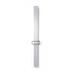 Vasco Bryce Mono radiateur design aluminium vertical 1800x150mm 586W - raccordement 0066 blanc structuré (S600) SW237080