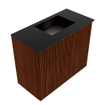 Mondiaz JOYA 50cm meuble de toilette - couleur Ruby - Vasque FAYE position Droite Sans trou de robinet couleur Urban SW1421811