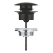 GROHE Ensemble de vidage - Ø63mm - push-open - noir mat SW1077334