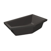 Xenz Society Baignoire d'angle - 160x90x53 - bonde Centrale - Droite - acrylique - anthracite SW103354