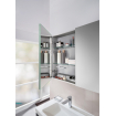 Villeroy & Boch My view armoire de toilette - 80x75 cm. 2 portes et éclairage LED 1024980