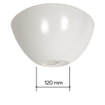 Plieger Scale keramische opbouw waskom ovaal 40.6xx32.2xx18.2cm mat wit SW94938