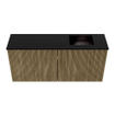 Mondiaz JOYA 90cm meuble de salle de bains - couleur Dusk - Vasque FAYE position Droite 1 trou de robinet couleur Urban. SW1421662