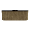 Mondiaz JOYA Meuble de salle de bains - 113,2cm - arrondis gauche et droite couleur Dusk - Vasque FAYE position Milieu 1 trou de robinet couleur Urban SW1421689