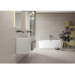 Cifre Ceramica Borneo - Carrelage mural - 60x120cm - rectifié - effet béton - Sand mat (beige) SW1119857