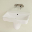 Villeroy & Boch O.novo lavabo - 65x46cm - sans trou de robinetterie blanc SW448453