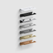 Clou Fold toiletrolhouder zonder klep chroom SW417079