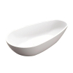 -Best Design Puur baignoire îlot - 180x90x58cm - solid surface - mat blanc SW108288