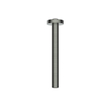 Fortifura calvi ensemble de douche à effet pluie encastré avec thermostat bras de plafond barre de douche douche à main acier inoxydable brossé SW809522