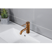 Fortifura Calvi Robinet de lavabo - 14,8 cm - sur plage - Laiton brossé PVD (Cuivre) SW970031