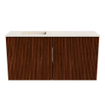 Mondiaz JOYA-DLUX Meuble de toilette 80cm - couleur Ruby - Lavabo FAYE position Gauche Sans trou de robinet couleur Meli. SW1425344