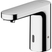 Hansgrohe Vernis wastafelkraan elektronisch 6V warm water chroom SW651445