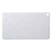 Sealskin Ribb Tapis de bain - 40x70cm - Antidérapant - inclus - crochet noir - Blanc SW1421062