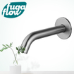 FugaFlow Eccelente Sobrado bec baignoire - avec rosace - Inox brossé PVD SW1124141