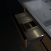 Villeroy & Boch Subway 3.0 Wastafelonderkast - met verlichting - 4 uittrekladen - 1272 x 576 x 478 mm - Oak Kansas SW797170
