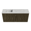 Mondiaz JOYA-DLUX 90cm toiletmeubel - kleur Shadow - Wastafel FAYE positie Links 1 kraangat kleur Opalo. SW1422913